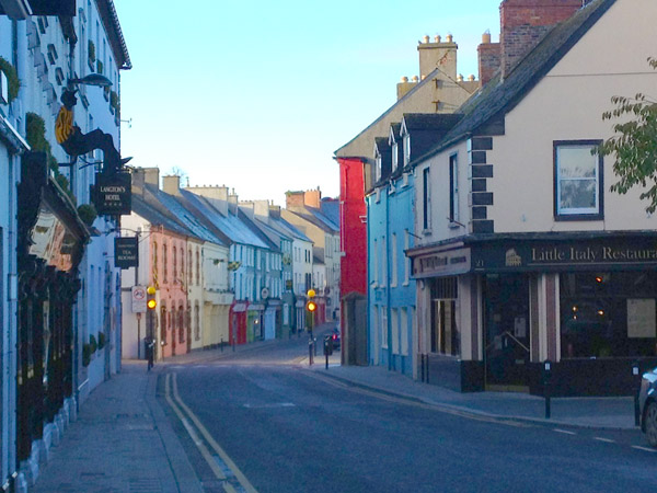 View south, down Upper John Street, Kilkenny.