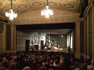 Scene design for the second half.