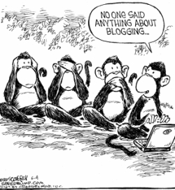 A cartoon about blogging, posted on the blog Ghost Stories and Haunted Placeshttp://ghoststoriesandhauntedplaces.blogspot.com/2010/12/year-of-blogging-and-time-for-me-to.html