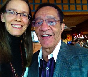 Shannon Chance and Tony Brown incognito.