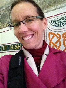 Hanging out with Daniel O'Connell.  My photography exhibition was held in the house where he used to live, on Merrion Square.