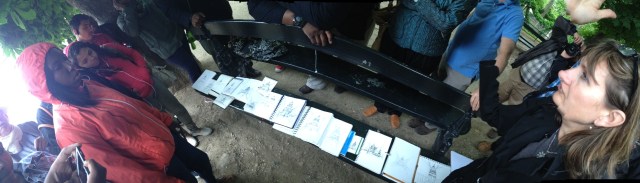 Hampton University sketches of Paris.