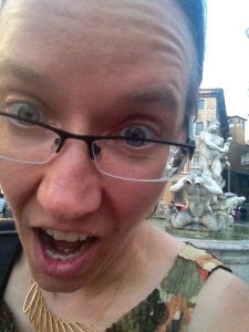 ...where I nearly got clubbed by a Roman!