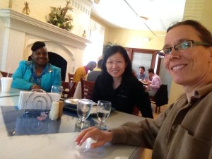 At the Holley Tree, I got to meet some people I'd normally not bump into.