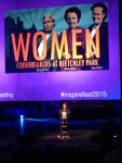 Kerry Howard described women codebreakers at Bletchley Park. 