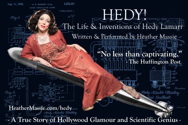 HEDY postcard image